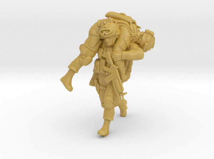 Soldier 6 no base (1:64 Scale) 3d printed