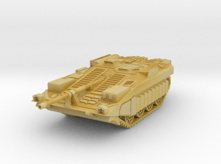 Stridsvagn 103 (Strv 103) S-Tank Scale: 1:200 3d printed 