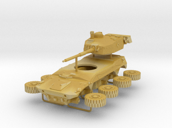 Rooikat 76 South African armoured Scale: 1:200 3d printed 