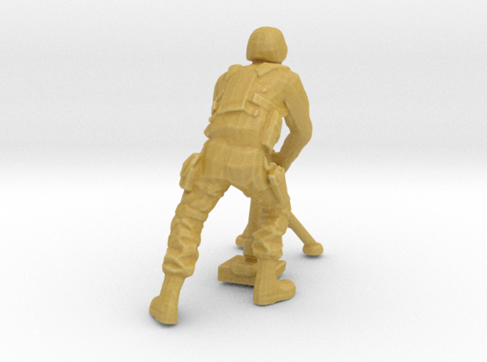 Soldier 16 Ho Scale (Mortar) 3d printed