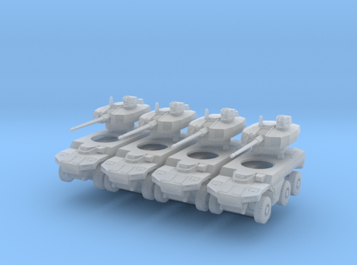 EBRC Jaguar 6x6 Scale: 1:285 x4 3d printed