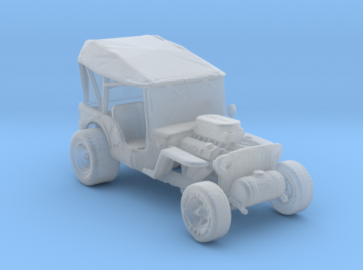 1942 Jeep Rod 1:160 scale 3d printed