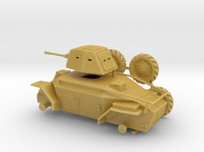 1/100th scale 39M Csaba hungarian armoured car 3d printed 