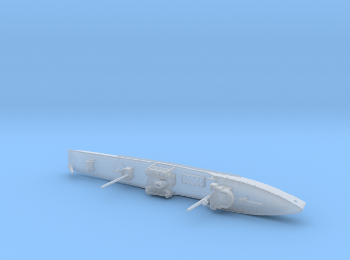 1/1200th scale Fugas class soviet minelayer ship 3d printed