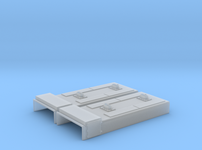 SD38-2 Non Dynamic Section (N - 1:160) 2X 3d printed