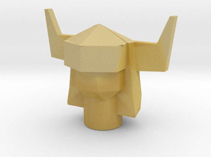 Acroyear II Head For Microman Figures 3d printed