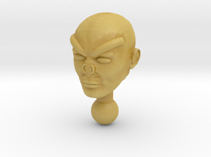 Galactic Defender Shaitan Unmasked Head 3d printed