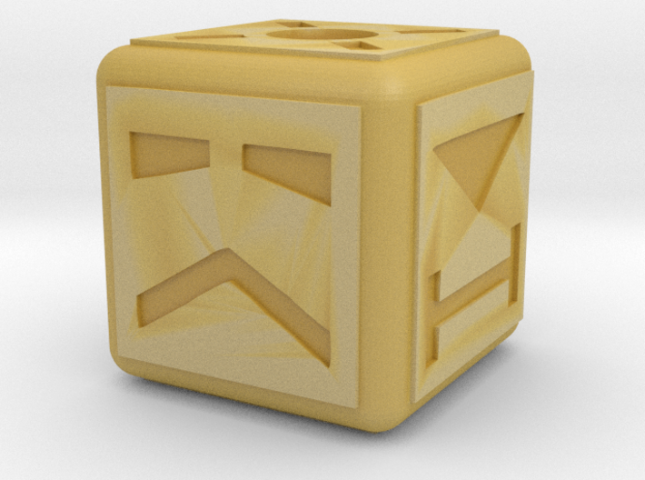 Cubebot Gaming Die 3d printed