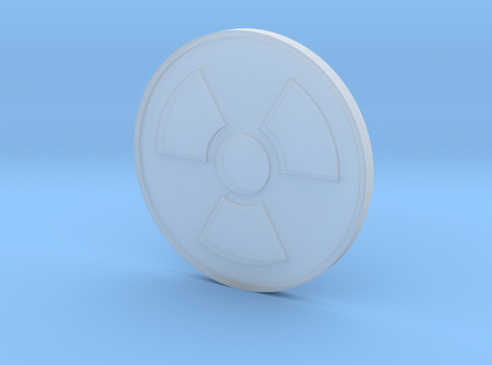 Radioactivist Coin 3d printed