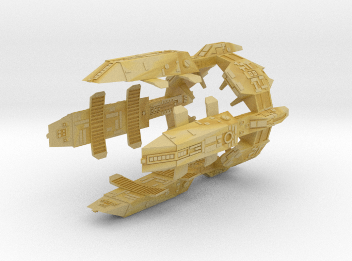 Turanic Raider Outpost 3d printed 