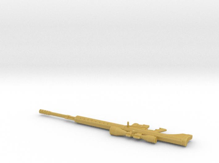 1:6 Miniature Serbu BFG-50A Semi-automatic rifle 3d printed