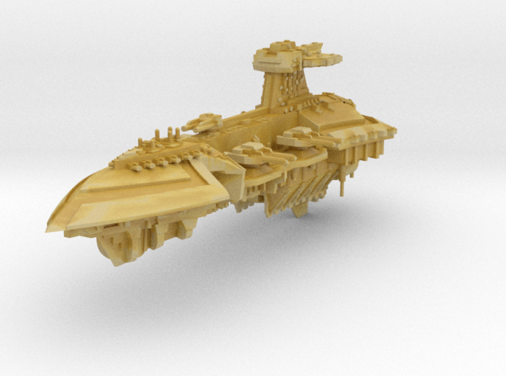 Ganymede Artillery Cruiser 3d printed 
