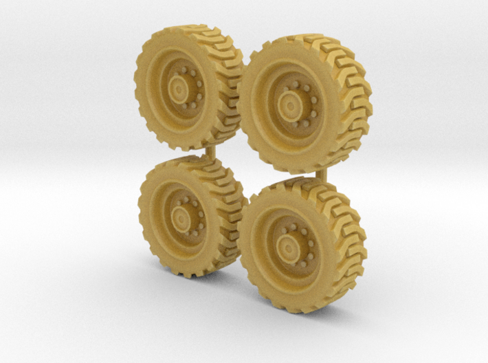 Tractor wheels 01. Ø15mm 3d printed
