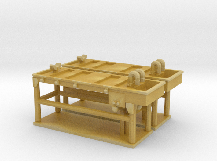 Autopsy Table 01. N Scale (1:160) 3d printed