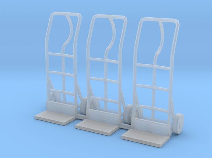 Hand truck 01. 1:24 Scale 3d printed