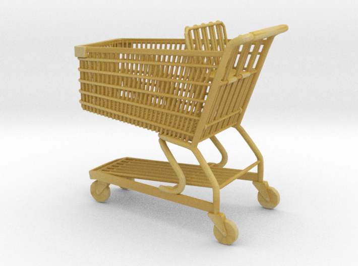 Shopping cart 01. 1:24  3d printed 