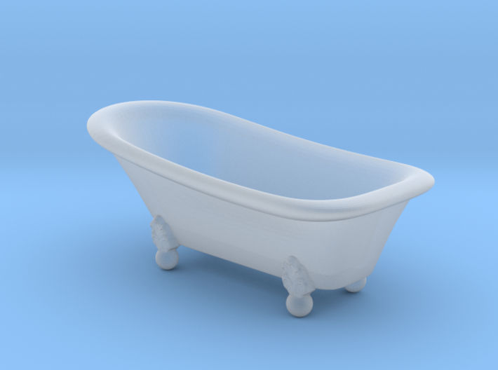 Classic bathtube 01. 1:24 Scale 3d printed
