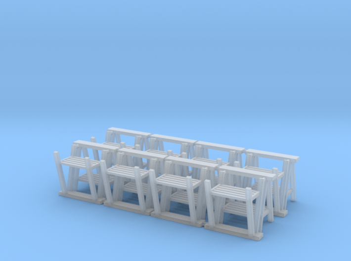 Trestle 01. 1:24 Scale 3d printed