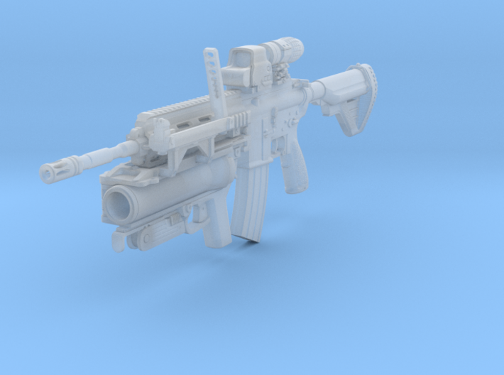 1/12th HK416Dtact1 3d printed