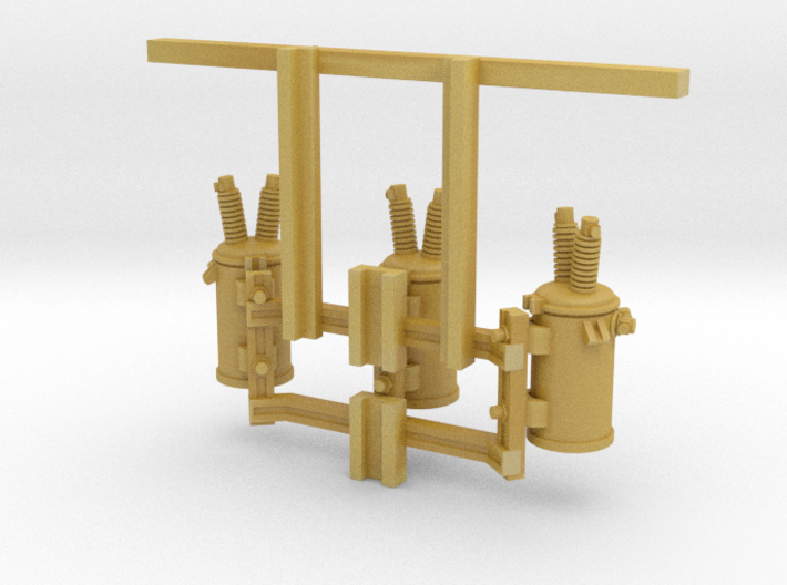 Pole Transformer 02. 1:72 Scale 3d printed