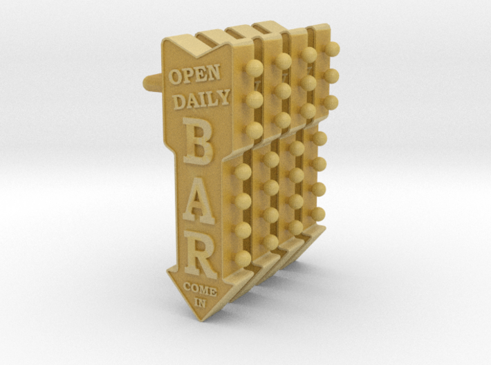 Wall Sign 01. 30mm Height 3d printed