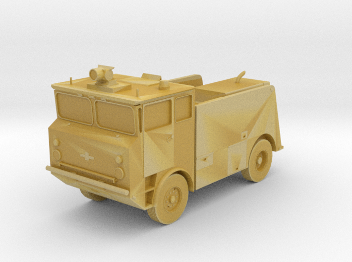 1:350 Scale MB-5 Fire Truck (new design) 3d printed 