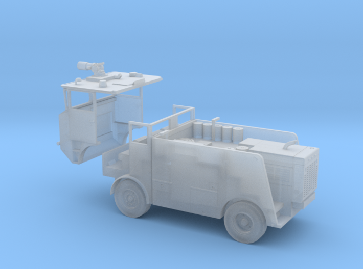 1:87 (HO) Scale MB-5 Fire Truck 3d printed