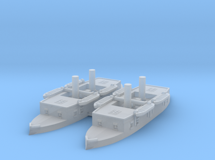 1/1250 Cabral Class Ironclad x2 3d printed