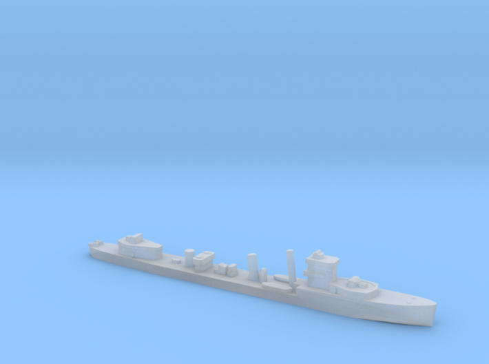 HMS Vega 1:1800 WW2 naval destroyer 3d printed