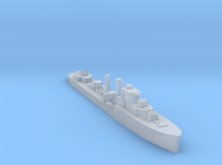HMS Isis destroyer 1:3000 WW2 3d printed