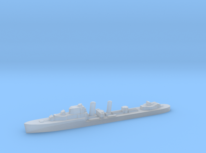 HMS Impulsive destroyer 1:3000 WW2 3d printed