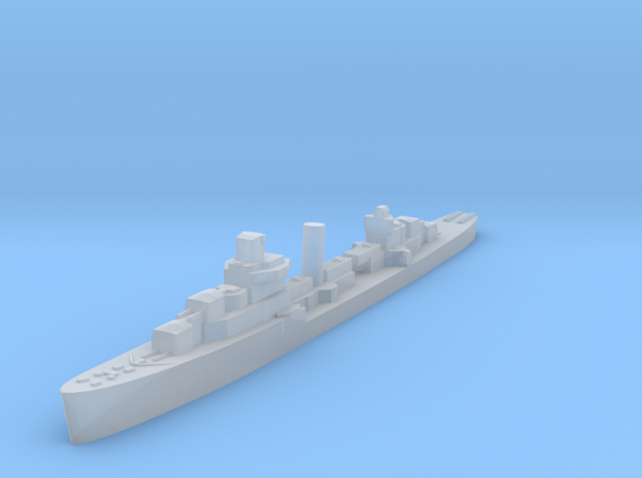 USS Warrington destroyer 1940 1:1800 WW2 3d printed