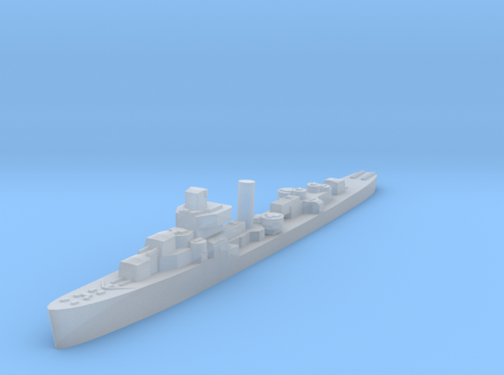 USS Warrington destroyer 1943 1:3000 WW2 3d printed