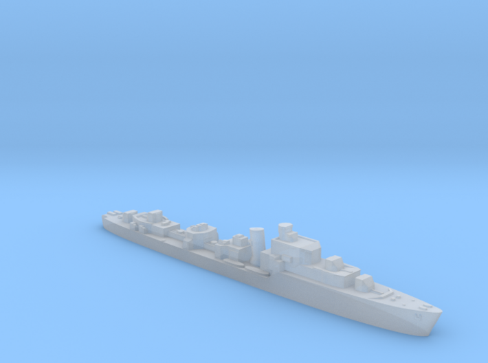 HMS Grenville R97 destroyer 1:3000 WW2 3d printed