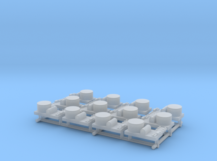 Small Naval Base x12 3d printed