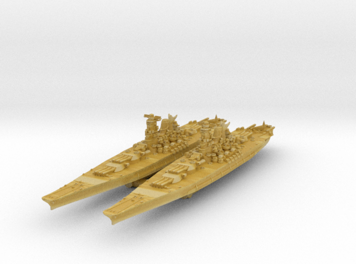 Yamato 1945 (Axis & Allies) 3d printed 