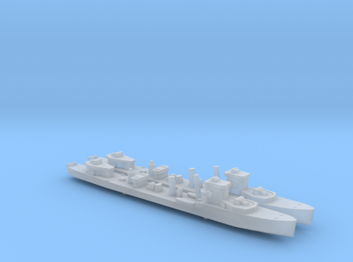 2pk sprue HMS Vega V-class destroyer 1:1200 WW2 3d printed