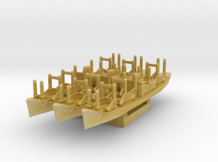 Type C3 Cargo Ship (Axis &amp; Allies) 3d printed