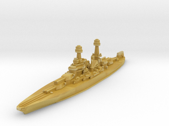 Colorado Battleship 1930s 1/2400 3d printed