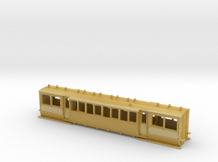 Wismarwagen der MPSB in TTf (1:120) 3d printed 