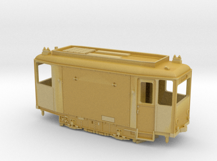 Tram Leipzig ATW 5092 Schleifwagen (1:160) N 3d printed 