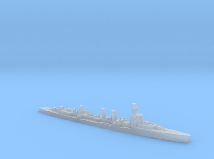 ORP Conrad formally HMS Danae 1:1200 WW2 cruiser 3d printed