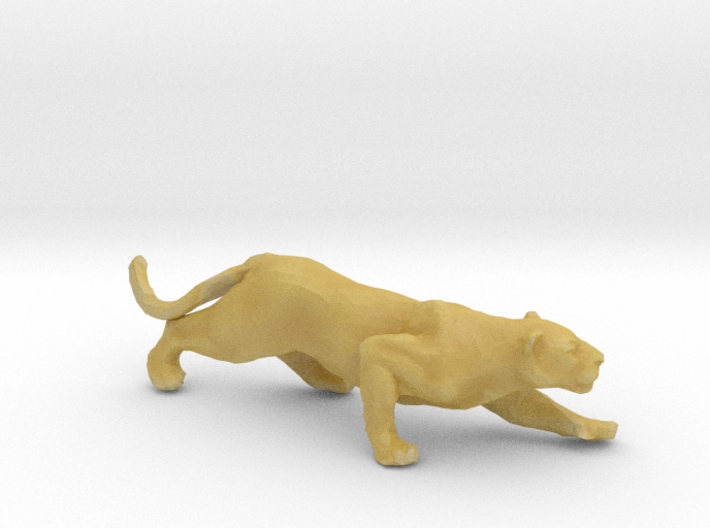 Plastic Panther-Leopard v1 1:64-S 25mm 3d printed
