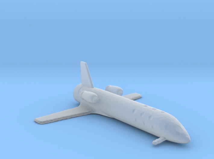 EADS Astrium Spaceplane 1:1000 3d printed