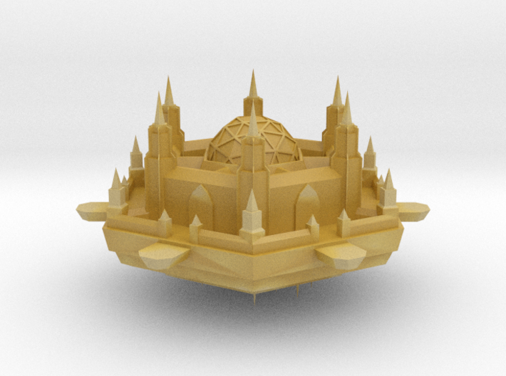 Navy Scihex Fortress 3d printed