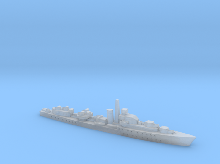 HMS Barfleur (Battle class) 1:1800 3d printed