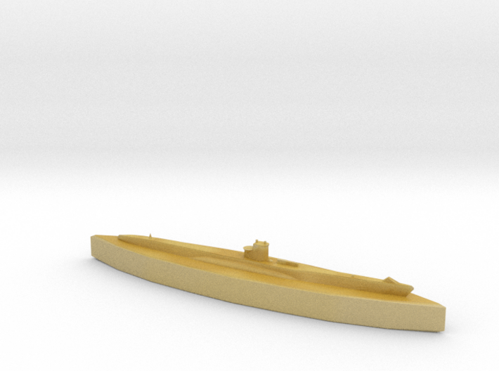 U-48 (Type VIIB U-Boat) 1/1800 3d printed