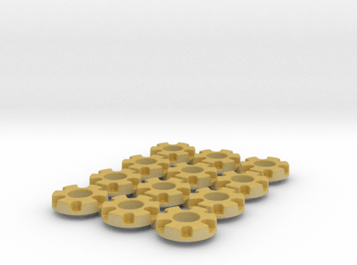 1/64 Wheel Weights Inner (12 Pieces) 3d printed 