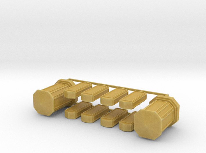 Linien- und Endverzweiger 10erSet - 1:87 H0 3d printed