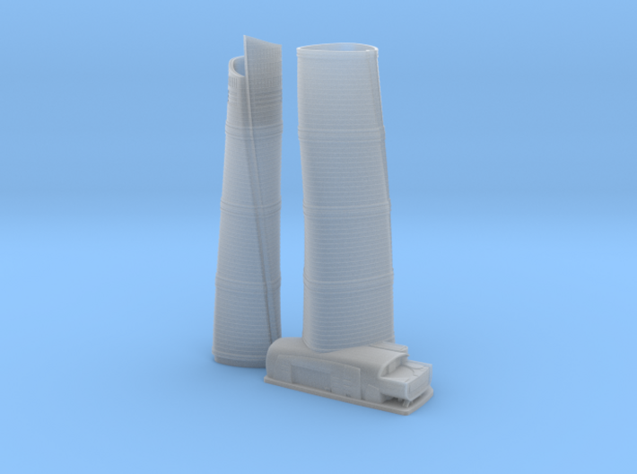 Shanghai Tower (1:2000) 3d printed